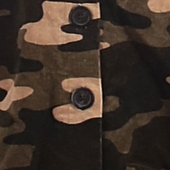 💥EDGY CHIC💥Camo Corduroy Overall Dress - Picture 12 of 12